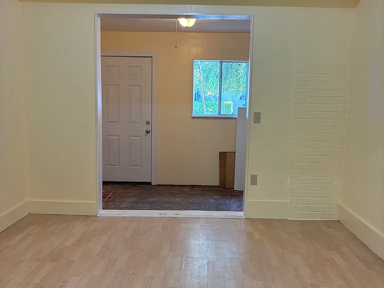 Bonus room, with storage room at back