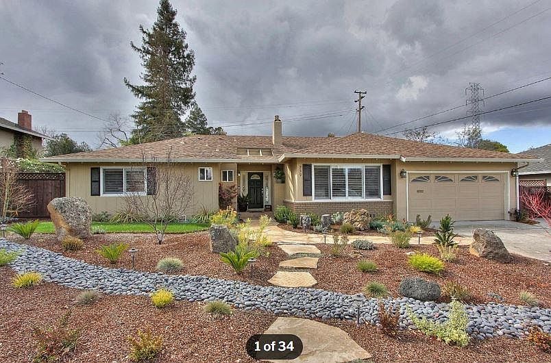 Front yard landscaping