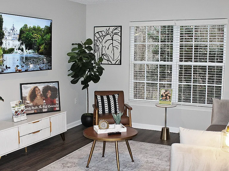 Spacious Living Room - Plenty of Natural Light