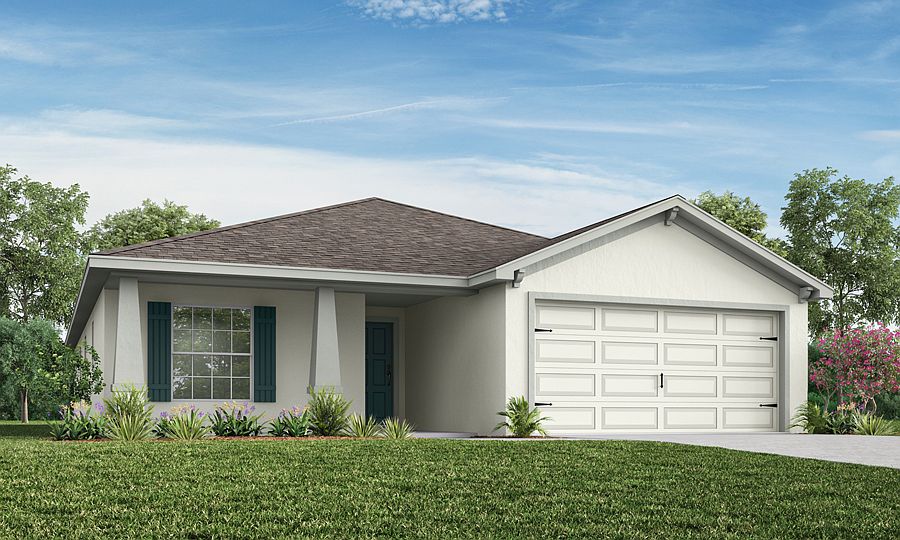 Brand new, 4-bedroom home in Ocala 55 community