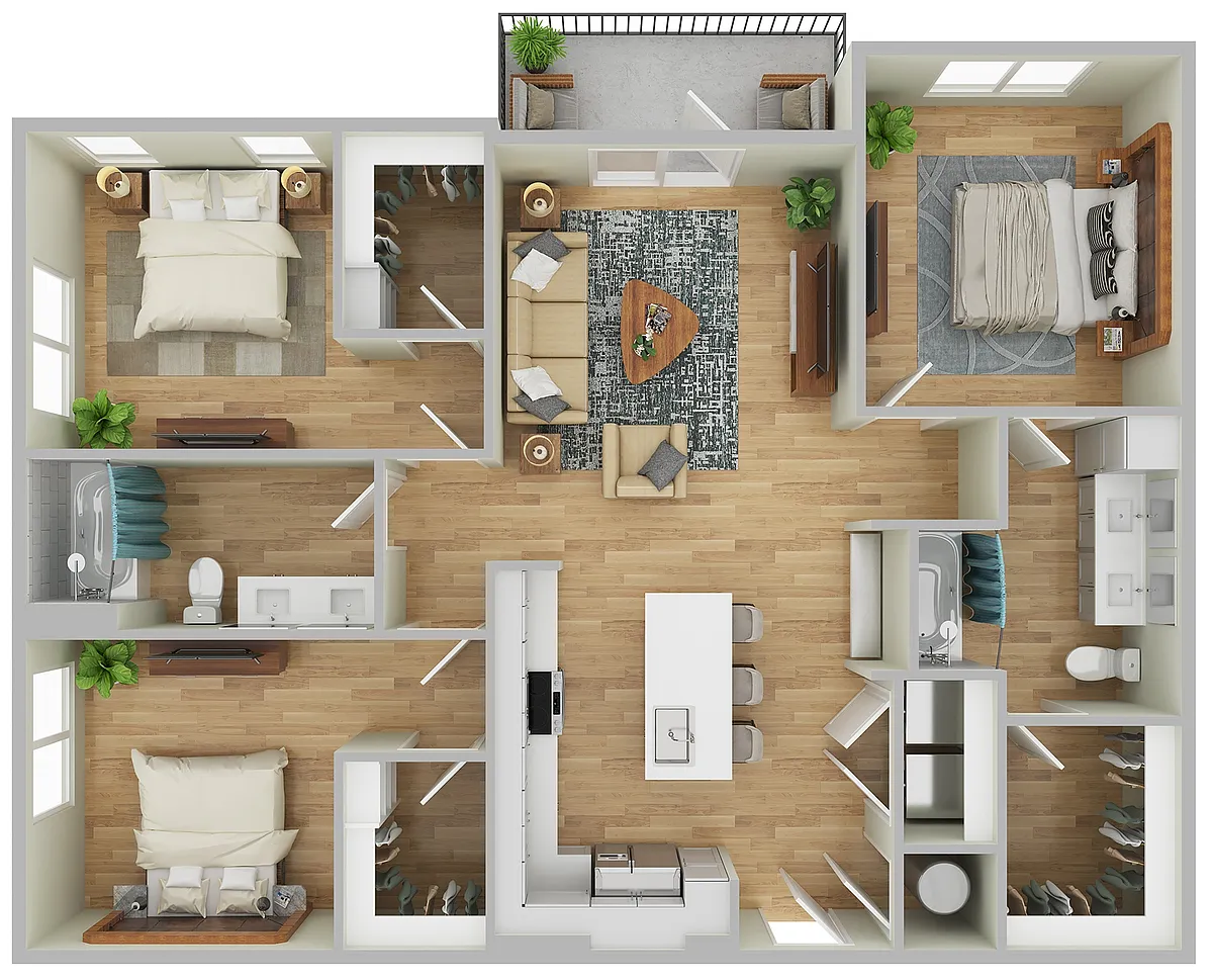 Floor plan C1