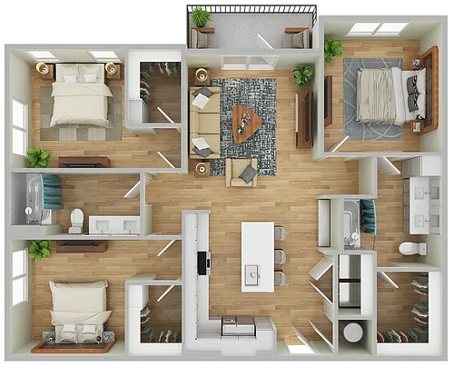 Floor plan C1
