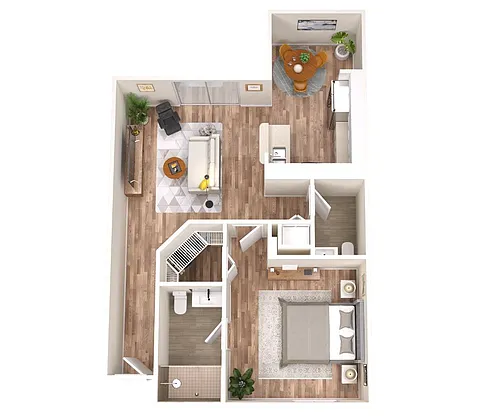 Floor plan The Meridian