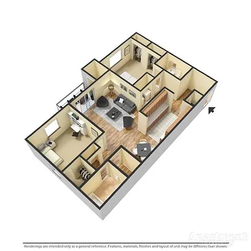 Floor plan Nestling