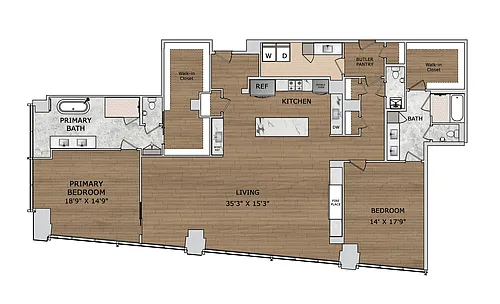 Floor plan PH2