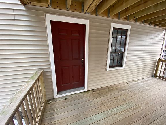 Back entrance from parking lot.