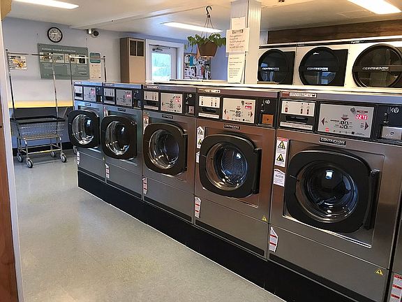 Clean efficient laundromat 