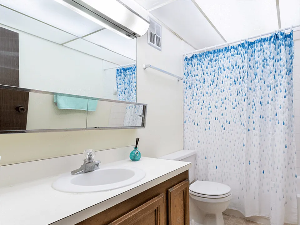 Spacious Bathrooms