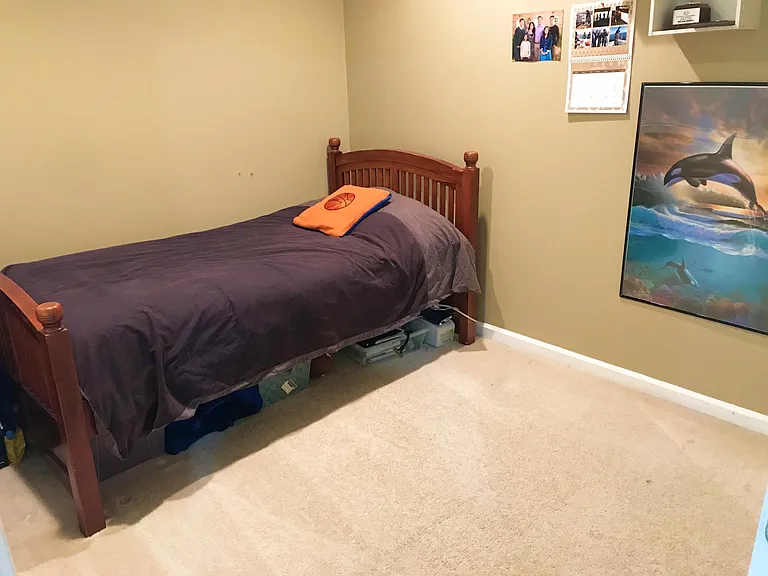 Basement "bedroom"