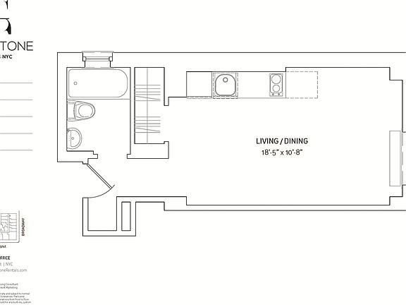 2nd image of 212 W 91st St APT 736