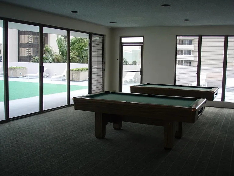 table tennis and pool table