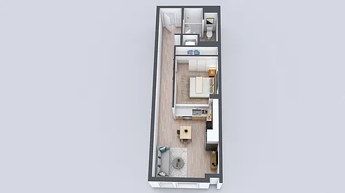 Floor plan U1 Affordable / MULTE