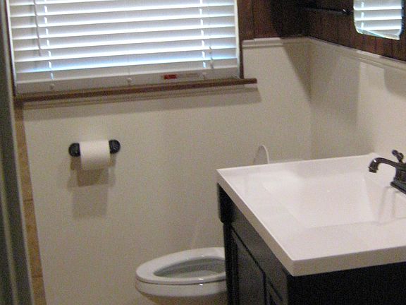 Newly remodeled bathroom