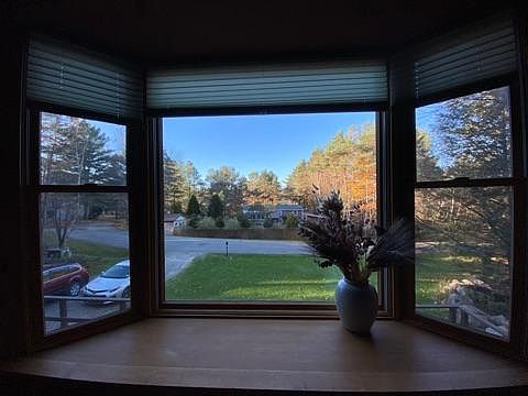 View from bay window