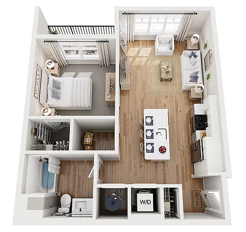 Floor plan A