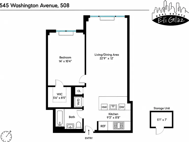 545 Washington Ave #508 — Photo 2