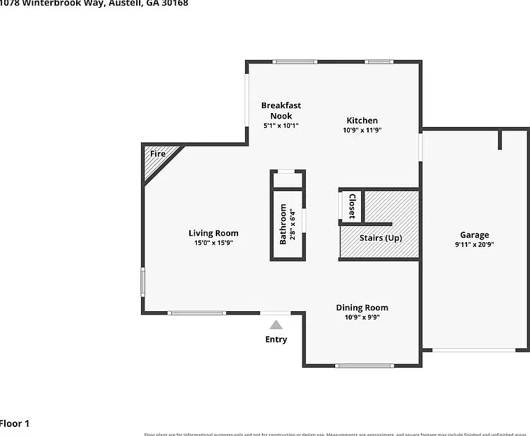 3 bed, 2.5 bath, 1390 sqft, $1,985 — Photo 2