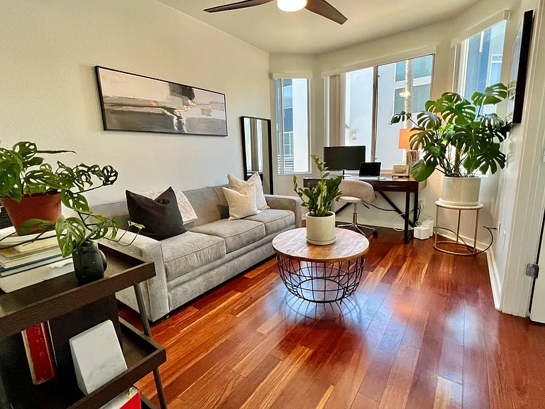 Main floor bedroom/office/flex space