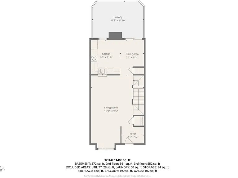 Floor Plan: Main Level