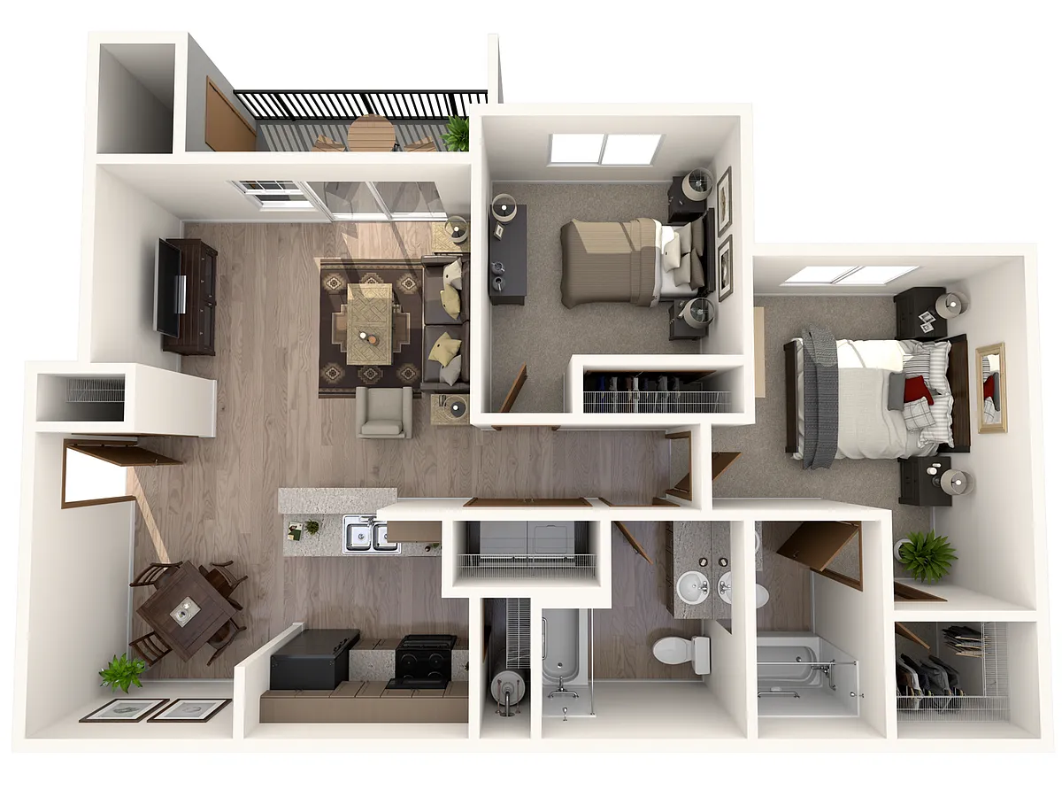 Floor plan Hauser Classic