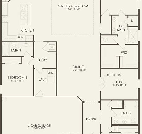 First Floor 4 br 3 ba