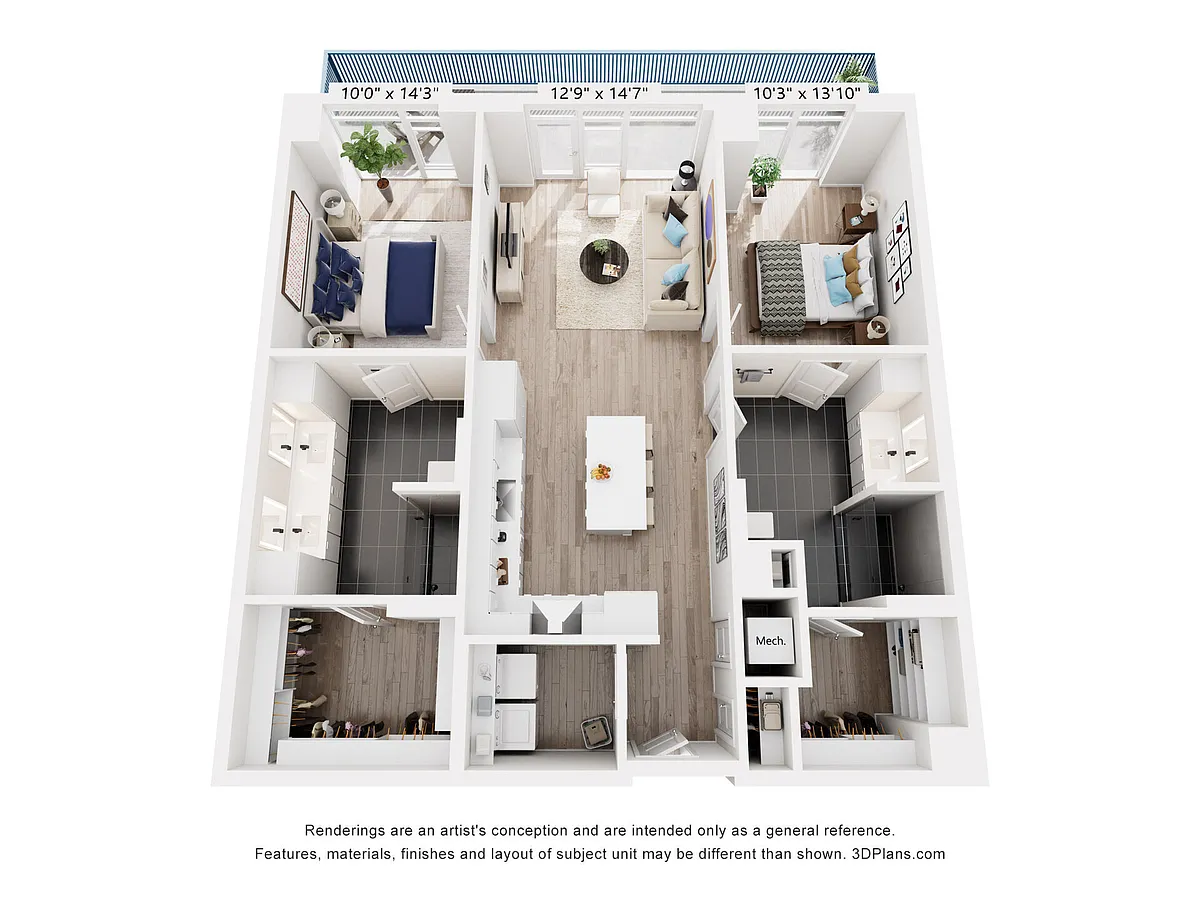 Floor plan B15