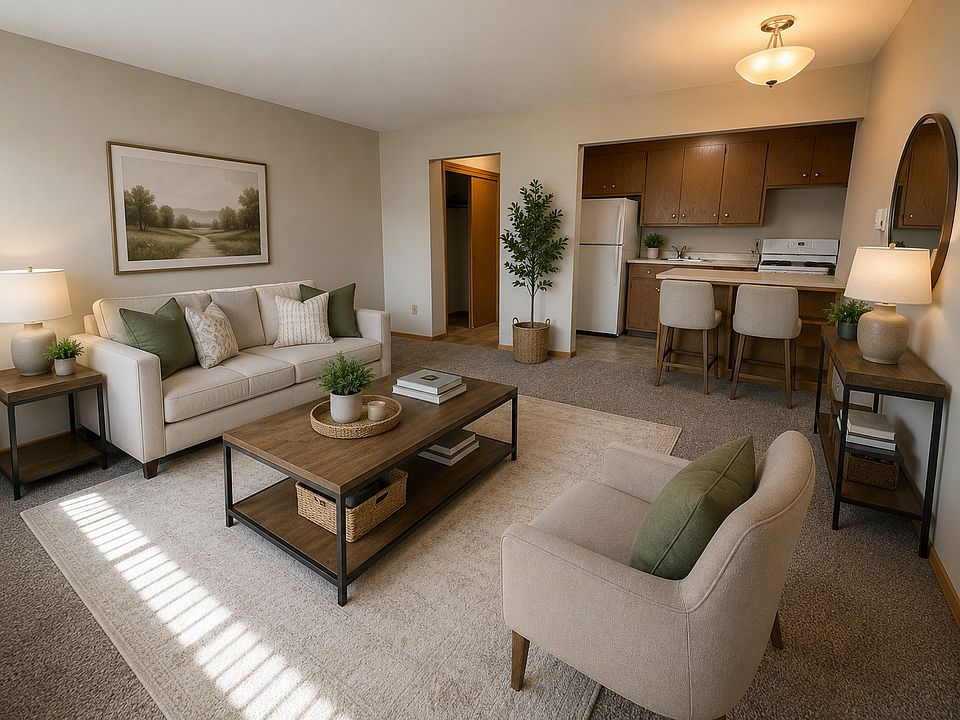 Staged Living Room