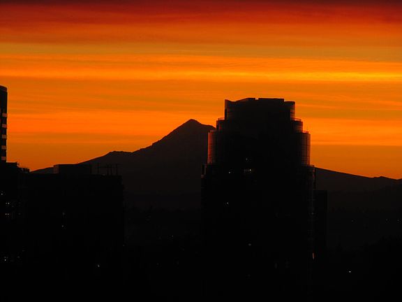 Mt Hood at sunrise