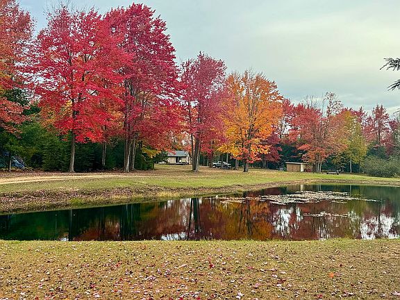 View from Pond towards camp