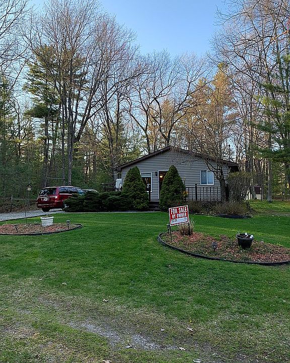 Front of home and yard