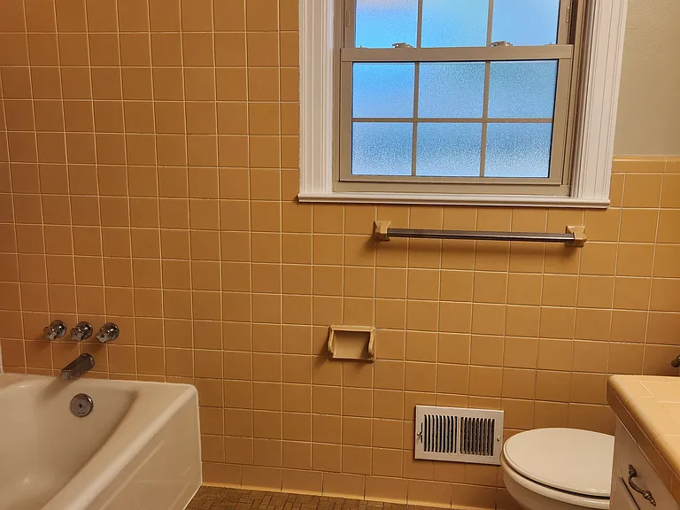 Hallway bathroom