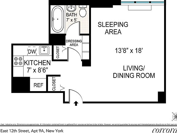 2nd image of 77 E 12th St APT 3A