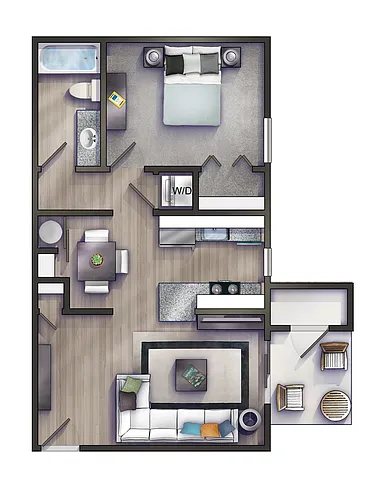 Floor plan A1