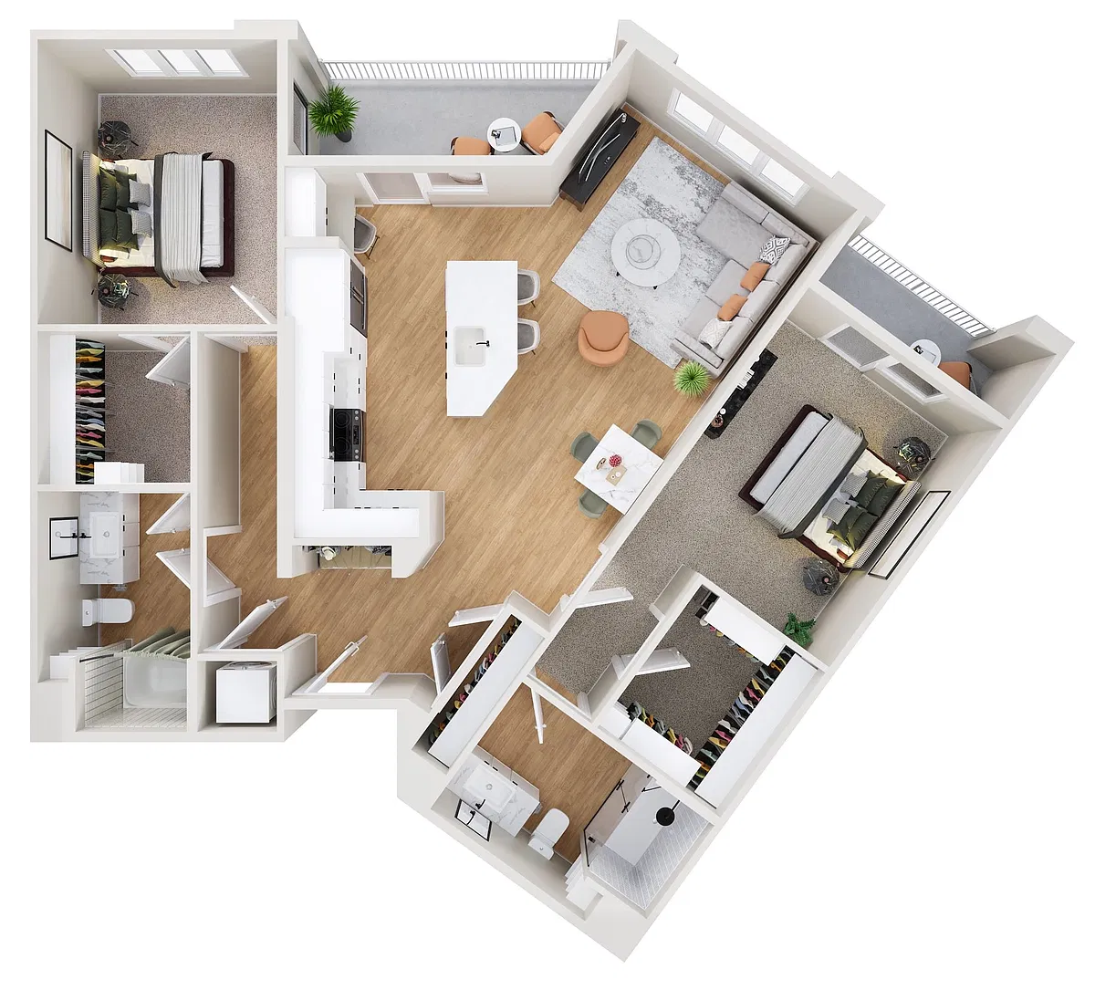 Floor plan B6