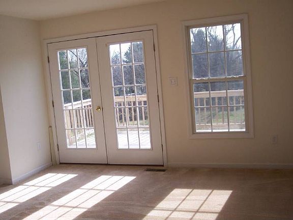 View from DR leading to deck