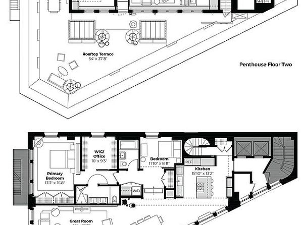 1 Hudson St #PENTHOUSE, New York, NY 10013