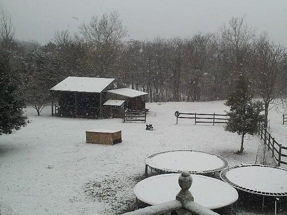 view from master bedroom balcony