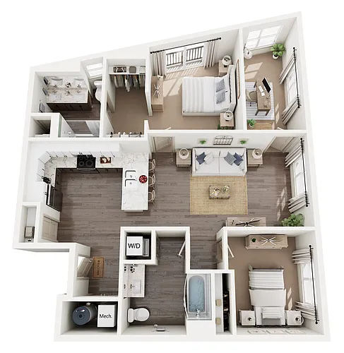 Floor plan B4