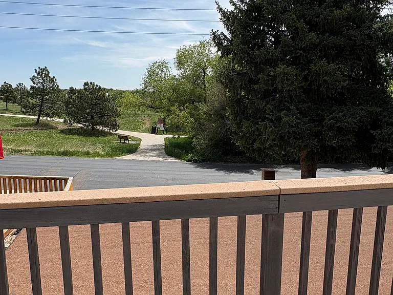 View of Belmar Park from Upper Deck