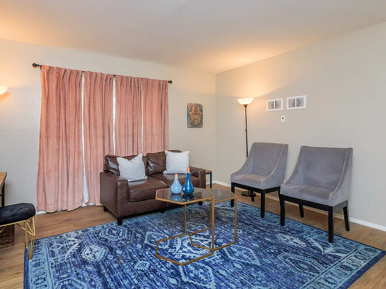 2 Bed / 1 Bath living room