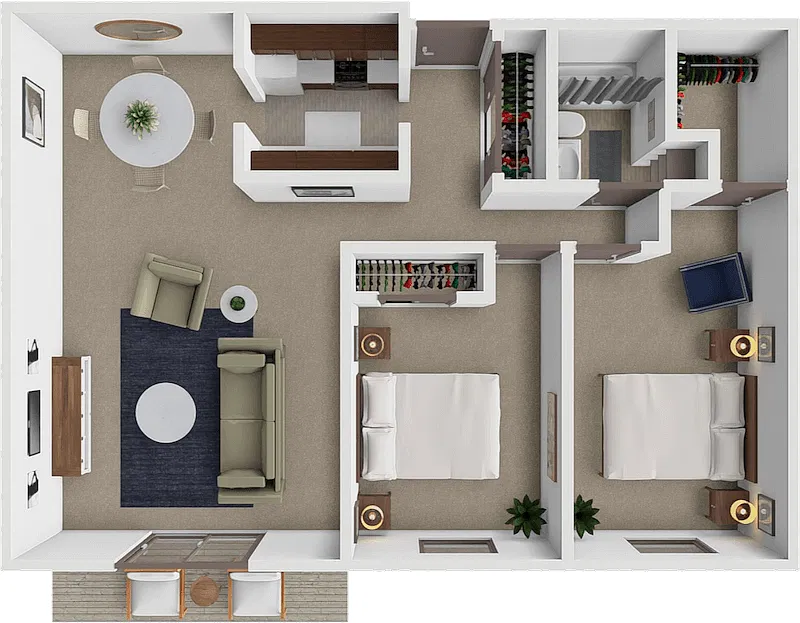 Floor plan Iron