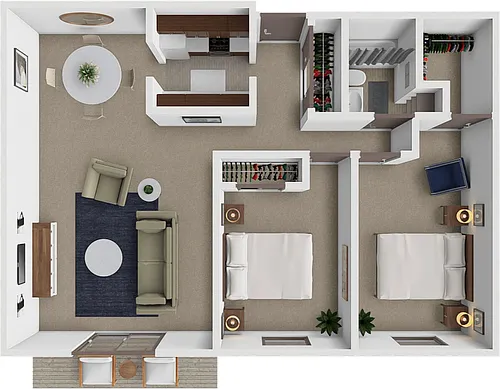 Floor plan Iron