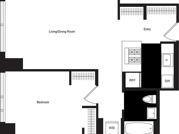 2nd image of 450 W 42nd St APT 19N