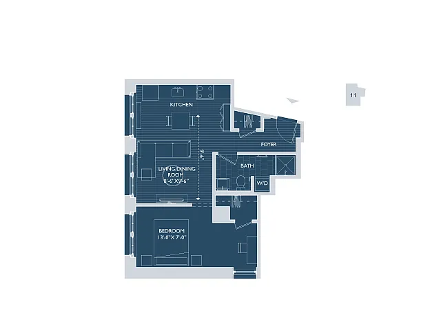 Floor plan Loft 11