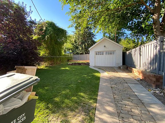 Garage and Yard