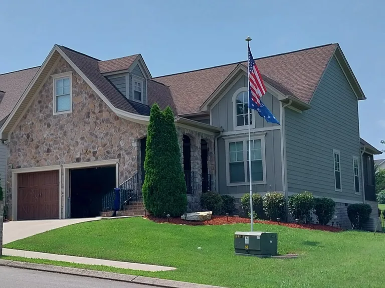 My beautiful home. Apologies for open garage door.