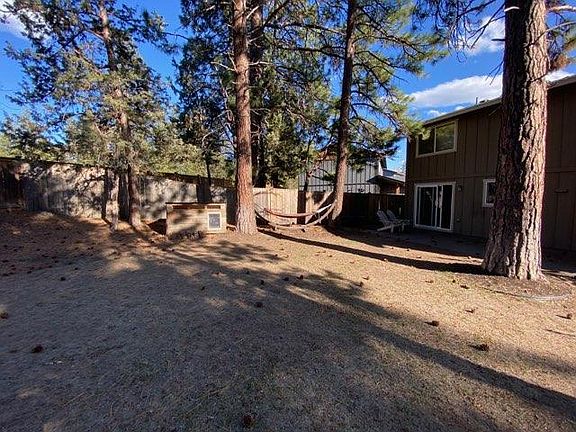 The east view of the back yard.