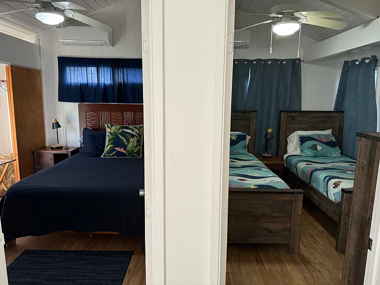 Bedrooms 3 and 4 in Beach Cottage