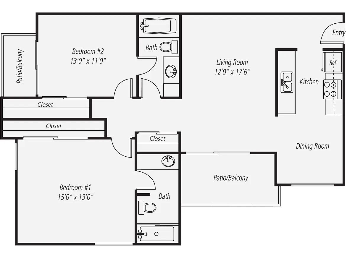 Floor plan B1