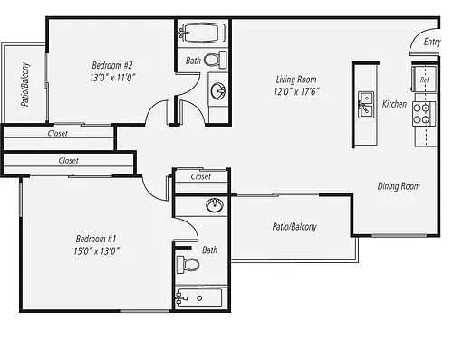 Floor plan B1